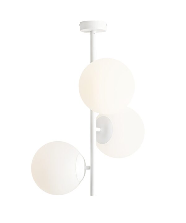 Плафон лампа ALDEX PLAFON FIN 3 WHITE M 1120PL_E_M