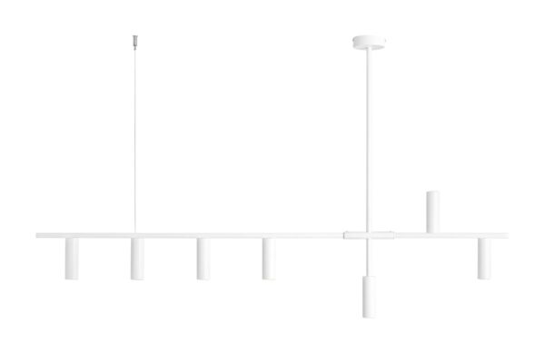 Висяща лампа АЛДЕКС TREVO 7 ALL WHITE 1104T
