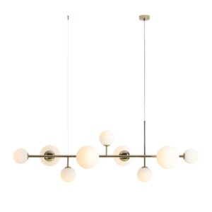 Пенделна лампа LAMPA DIONE 9 Злато 1092N30