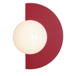 Стенно осветително тяло KINKIET LOOP RED WINE 1125C15