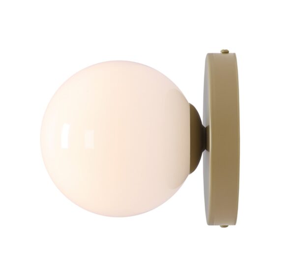 Стенно осветително тяло KINKIET BALL II PISTACHIO S ALDEX 1126C12_S