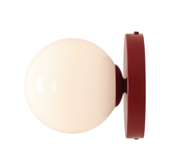 Стенен аплик KINKIET BALL II Червено вино S 1126C15_S