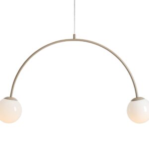 Висяща лампа UNA 2 BEIGE ALDEX 1116H17