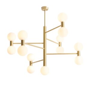 Таванна лампа PLAFON FLARE 13 BRASS ALDEX 1134PL_R40