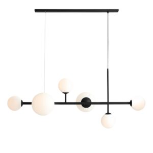 Висяща лампа DIONE 6 Black Aldex 1092K1_2