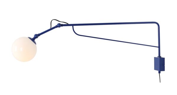 Стенен аплик Soho Glass Голям Кобалт Kinkiet 1105C25_D
