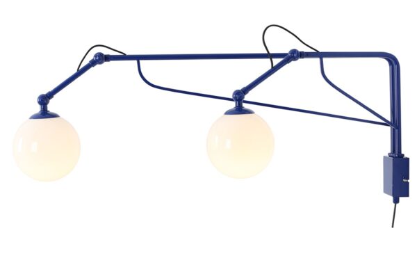Стенен аплик SOHO GLASS 2 Кобалт Марка 1105D25