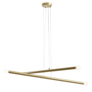Висяща лампа LAMPA TUBO 4 BRASS 1072L40