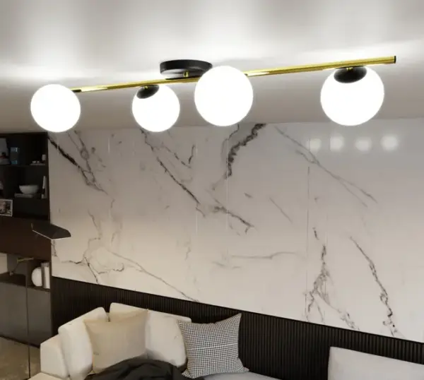 Таванен лампион SPLENDI 4 BL ОПАЛ 1248/4