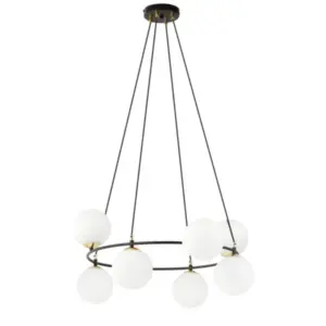 Полилеен осветител Azura 8 BL Opal 1295/8