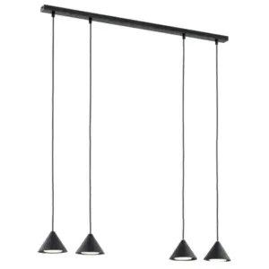 Пендел лампа ELIT 4 BLACK 1330/4