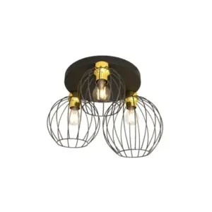 Таванен осветител NEST 3PREM BL GOLD 1370/3PREM