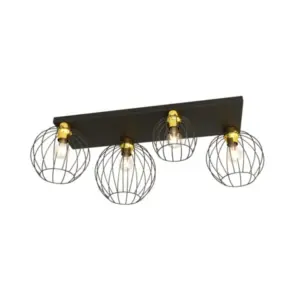Таванна лампа NEST 4 BL GOLD 1370/4
