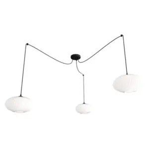 Пенделна лампа ORIGO 3 BL ОПАЛ 1374/3