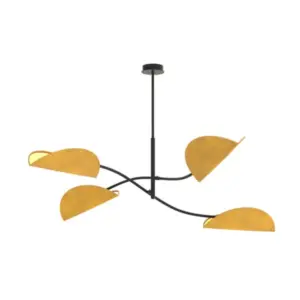 Таванна лампа LOTUS 4 BL MUSTARD 1460/4