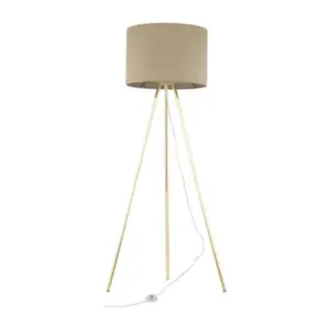 Стояща лампа UMBERTO LINEN GOLD TK16036