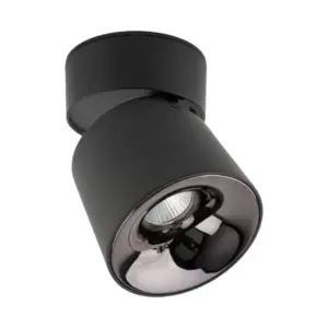 Таванна лампа Киото Черна 12W TK18137