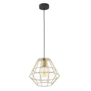 Висяща лампа DIAMOND MM Златен прах TK3220