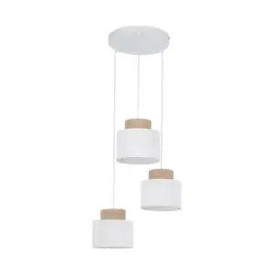 Висяща лампа DUO WHITE JUTA TK2594
