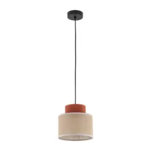 Висяща лампа DUO JUTA BROWN TK2785 TK LIGHTING