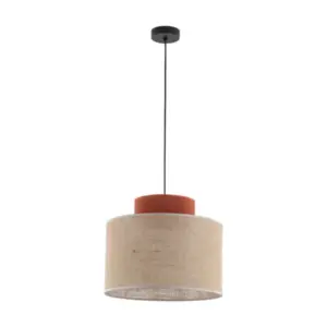 Висяща лампа DUO JUTA BROWN TK3139