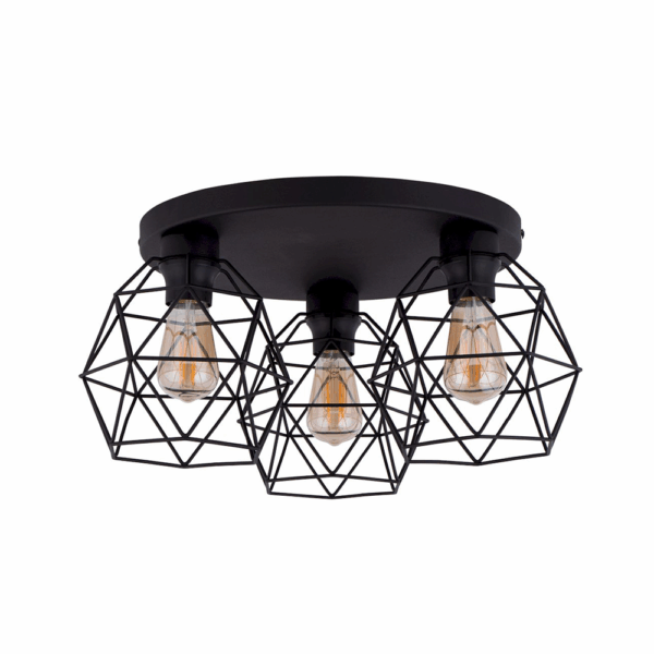 Таванна лампа GALAXY BLACK TK3189