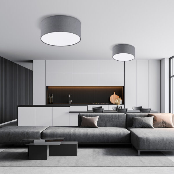 Плафонна лампа RONDO GRAY TK3332