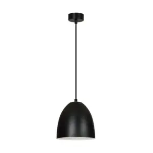 Пендел лампа LENOX 1 черно / бяло 391/1