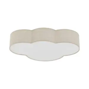 Таванен плафон TK LIGHTING CLOUD LINEN TK4336