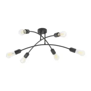 Таванна лампа HELIX BLACK TK4679
