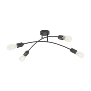 Таванна лампа HELIX BLACK TK4687