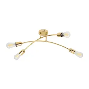 Плафон HELIX GOLD TK4688