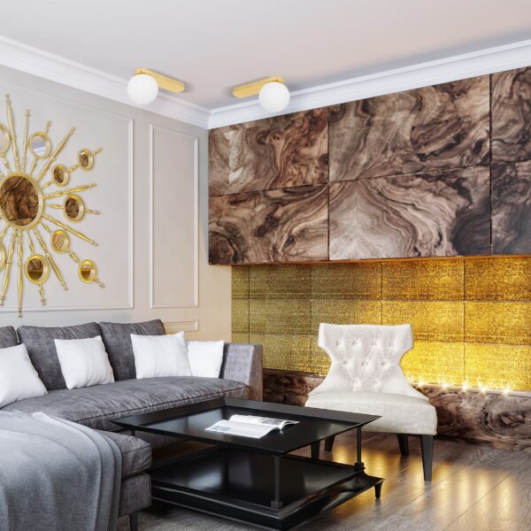Плафон BIANCA GOLD TK4698