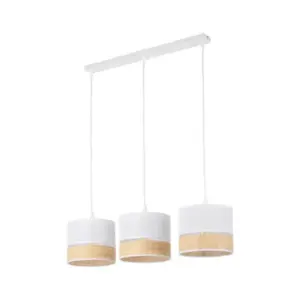 Висяща лампа PAGLIA NEW WHITE с 3 листа TK4776
