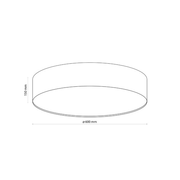 Плафон RONDO GOLD TK4843
