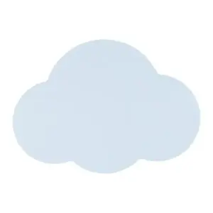 Аплик CLOUD BLUE TK4966