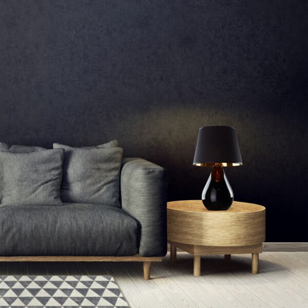 Нощна лампа LACRIMA BLACK/ЗЛАТНА TK5454