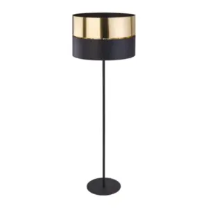 Стояща лампа HILTON BLACK/GOLD TK5465