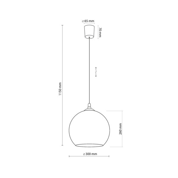 Висяща лампа TK LIGHTING VENEZIA TK5765