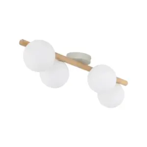 Таванен плафон TK LIGHTING ESTERA WOOD TK5769