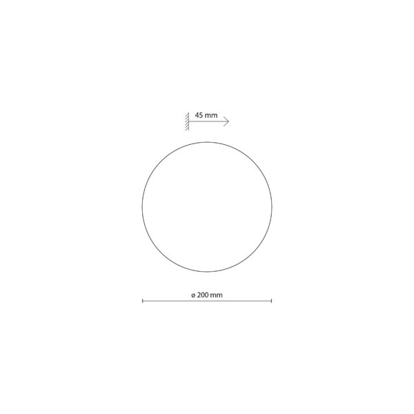 Аплик TK LIGHTING LUNA BEIGE 200 TK5910