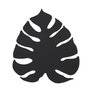Аплик MONSTERA XL черен 4xG9 TK5916