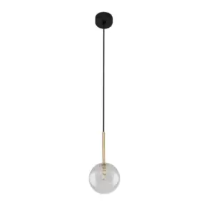 Висяща лампа NILOS BLACK / GOLD TK5941