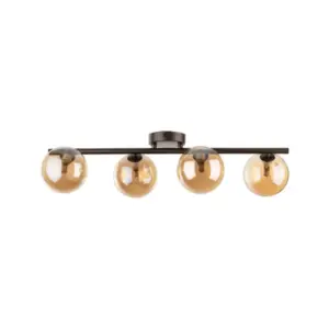 Таванен плафон TK LIGHTING ESTERA BROWN TK6104