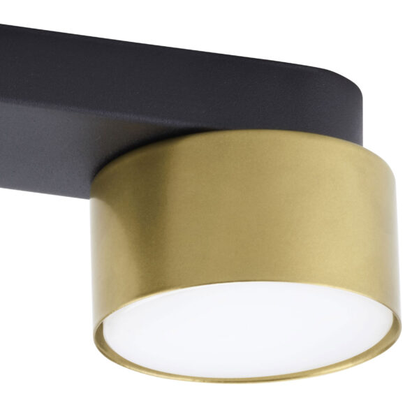 Плафон SPACE BLACK/GOLD 2 PЕЃ TK LIGHTING TK6141