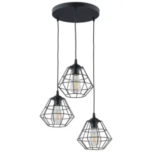 Висяща лампа DIAMOND NEW BLACK TK6204