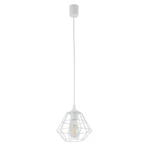Висяща лампа TK LIGHTING TK6211 DIAMOND NEW БЯЛ
