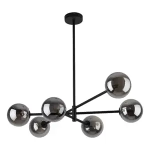 Таванна лампа SARIUS BLACK / GRAPHITE TK6236