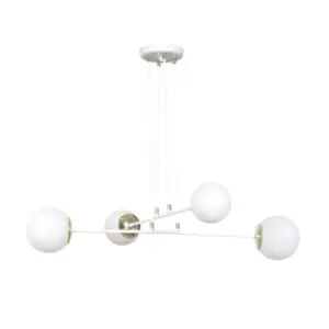 Пенделна лампа OGNIS 4 БЯЛ TK LIGHTING 967/4