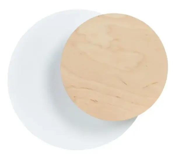 Стенен аплик CIRCLE 1A БЯЛ 970/1